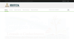 Desktop Screenshot of ibitek.com.br